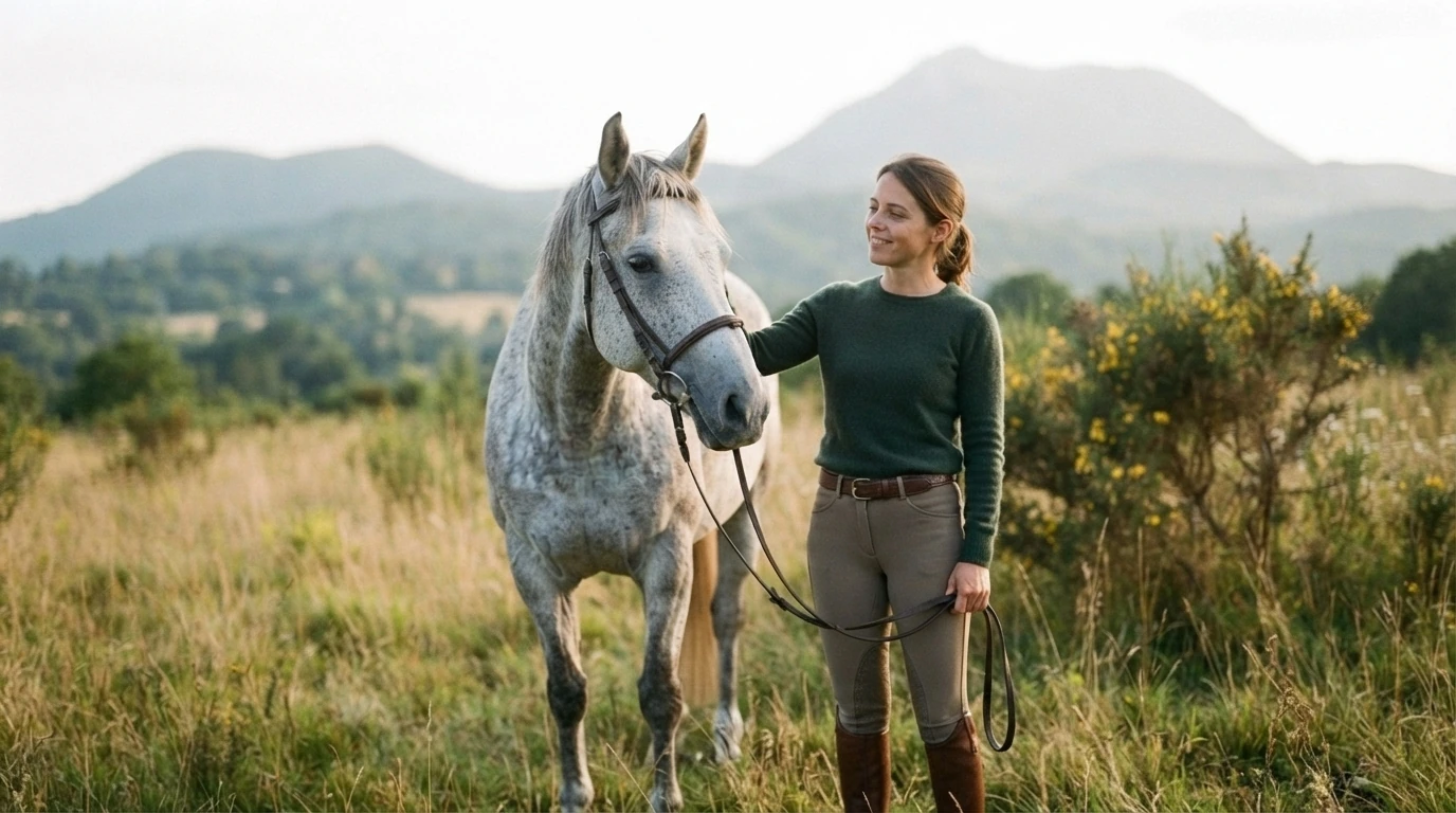 Cours d'équitation à Saint-Ours, Puy-de-Dôme