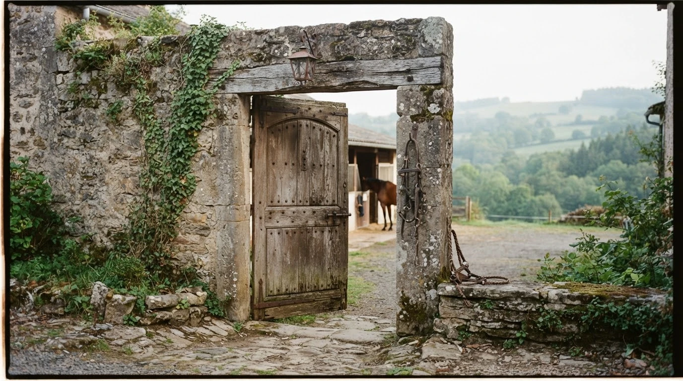 Entrée du Centre equestre de villelongue, centre équestre à Saint-Ours