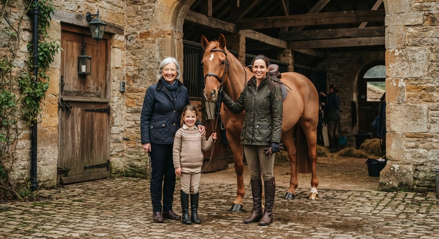 L'équipe du Centre equestre de villelongue, centre équestre à Saint-Ours